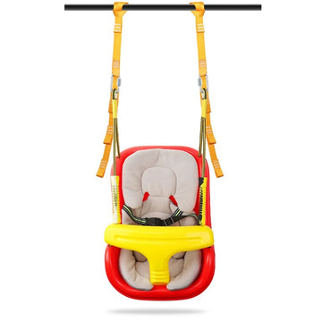 Indoor 2 in 1 Baby Swing Seat -  Red Upgraded