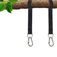 Tree Swing Hanging Straps Kit,Heavy Duty Holds 2200LBS Extra Long, with Safer Lock Snap Carabiners