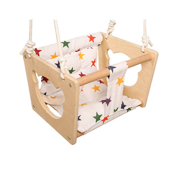 Fabric Children's Baby Swing Home Toddler Swing Toy