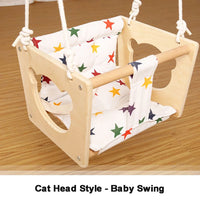 Fabric Children's Baby Swing Home Toddler Swing Toy