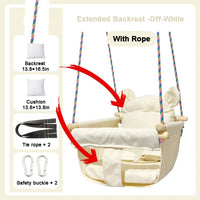 Portable Baby Swing for Infants with Soft Cushion