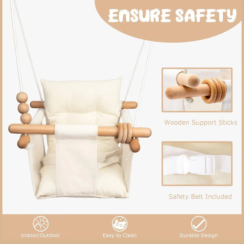 Baby Swing Outdoor Indoor Toddler Swing Seat Best Infant Swing