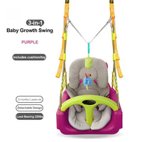 3-In-1 Growing Baby Swing Set Suitable For Babies Aged 6-24 Months