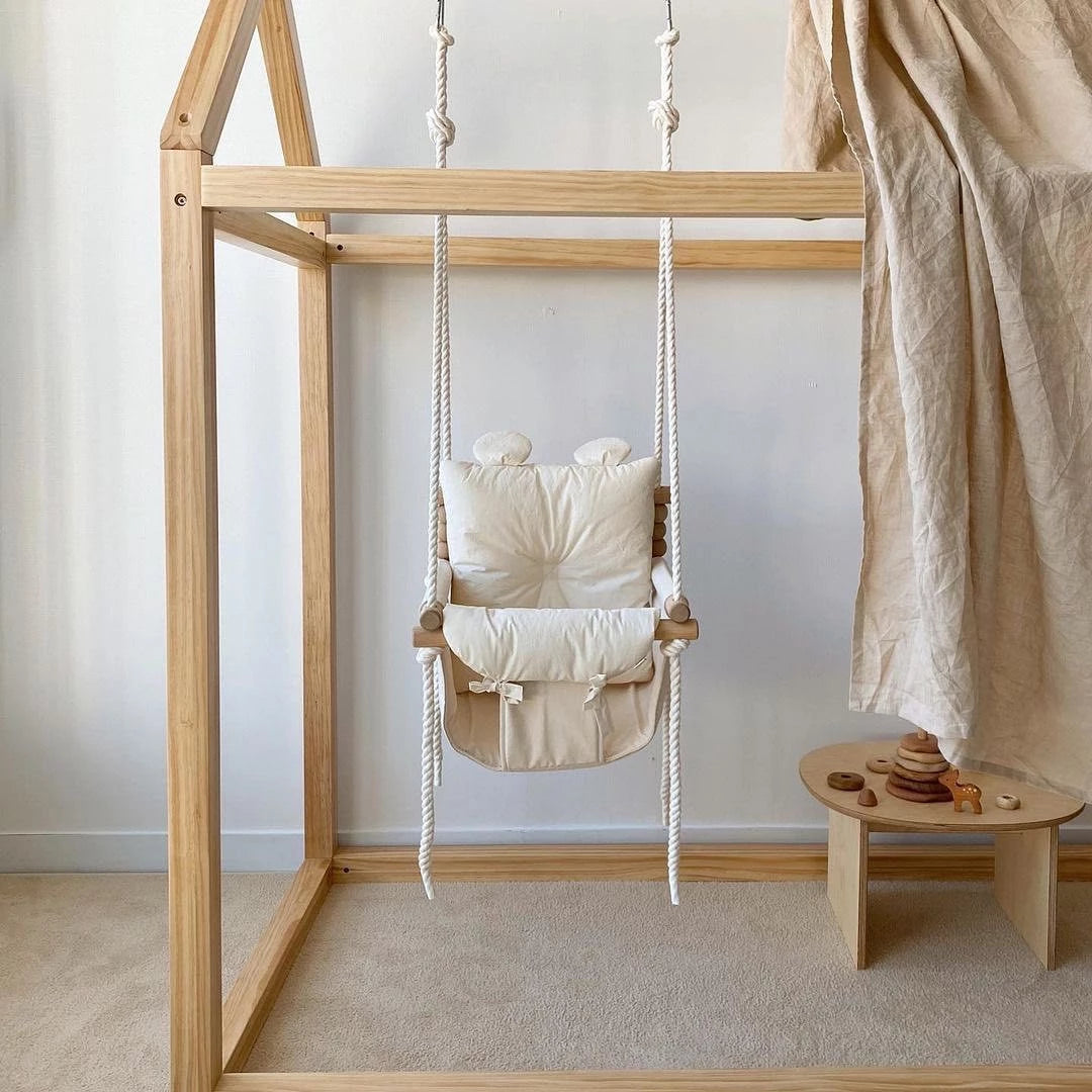 Indoor Home Baby Swing Hanging Outdoor Patio Baby Rocking Chair Seat