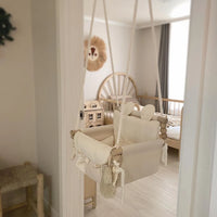 Indoor Home Baby Swing Hanging Outdoor Patio Baby Rocking Chair Seat