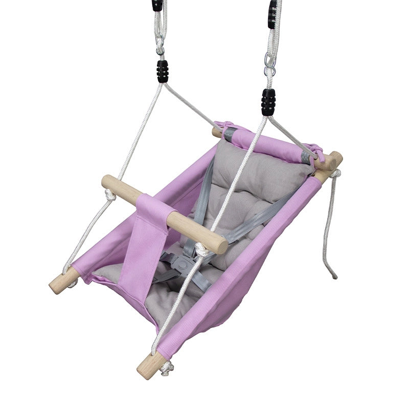 Canvas Hammock Baby Swing for Baby to Toddler,Wooden Toy,Infant Swing Indoor Gary